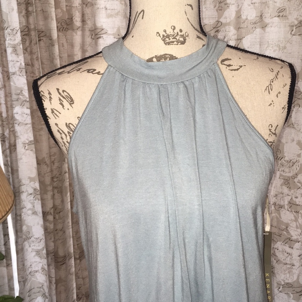 KENAR HALTER NECK LACE TOP